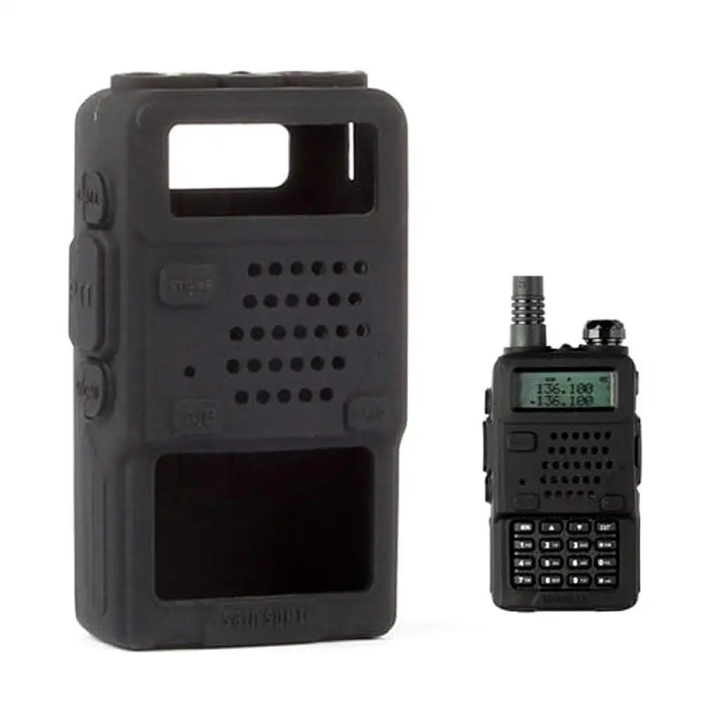 Silicone Case for Baofeng Black