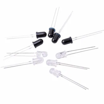 

5mm 940nm IR LED Assorted Infrared Emitter And IR Receiver Diodes 5mm 940nm IR Infrared LED