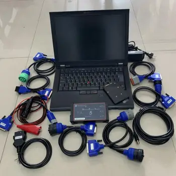 

AutoScanner Pro Car Diagnostic Tool Dearborn Protocol Adapter 5 DPA5 Heavy Duty Truck Scanner T410 Laptop Software Installed SSD