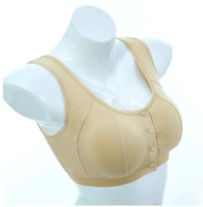 Koop Borst Postoperatieve Borst Beha Kanker Push Up Lingerie Borstkanker Kunstmatige Katoen Beha Padd Geen Stalen Ring Pocket Beha D1012