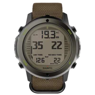 SUUNTO D6I NOVO D6I NOVO ZULU компьютер для дайвинга с USB - Цвет: ZULU Brown