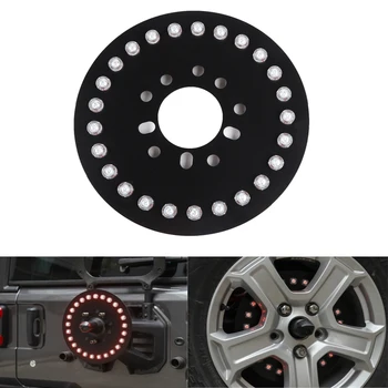 

Fit For Jeep Wrangler JK JL 2007-2018 Car Rear Back Spare Tire Brake Light Lamp Car Styling Auto Accessories