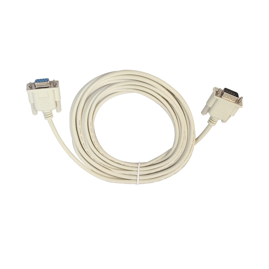 PVC RS232 Male to Female DB9 HDMI Adapter Cable Serial Port Cable 5 meters