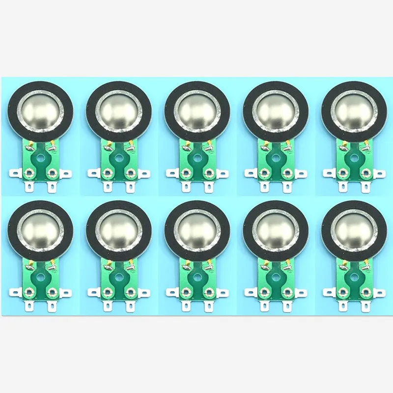 10 шт. сменная диафрагма для 25 5 мм 4 Fostex/Heppner N30 025N08 025H27 025H30 Титан 8Ohm|Аксессуары