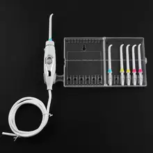 6 шт. распылитель на кран вода зубная нить портативный ирригатор для полости рта переключатель струя зубная щетка спа нить зубная щетка орошение