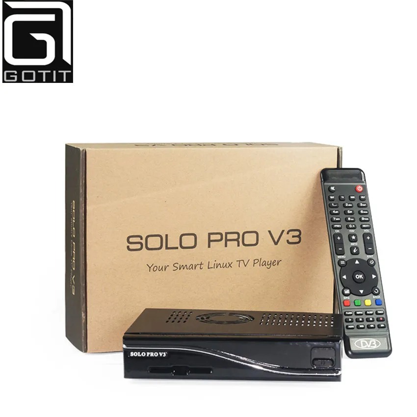

2016 Last Version VU Solo Pro V3 Satellite Receiver Linux System Enigma2 DVB-S2 Support Youtube IPTV better than Freesat Solovox