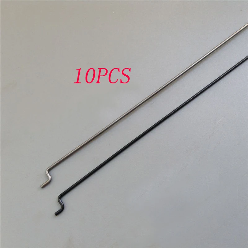 

10pcs Z Style Pull Rod Push Rods Link Connecting Rod 1.2x200/260mm for 9/12g Servo Connect Steering Rudder for RC Aircraft/Boat