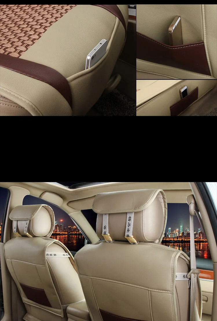 Водонепроницаемые чехлы для сидений автомобиля для Toyota Sequoia Corolla Camry XV30 XV40 XV50 FJ Cruiser Land Cruiser 100 200 серии prado