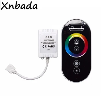 

Wireless RF RGB Led Controller With 6Keys Touch Remote For SMD 5050 2835 3528 RGB LED Strip Lights DC12-24V