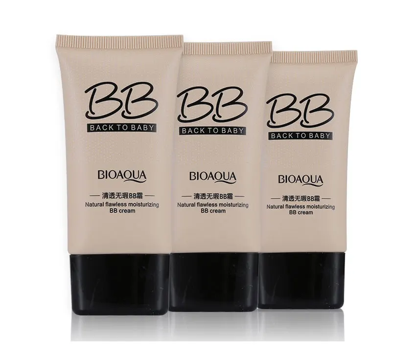 Бренд BIOAQUA, 3 цвета, натуральный BB крем для макияжа, отбеливающий консилер, контроль жирности, жидкая, телесная косметика/основа Увлажняющая Косметика 40 г