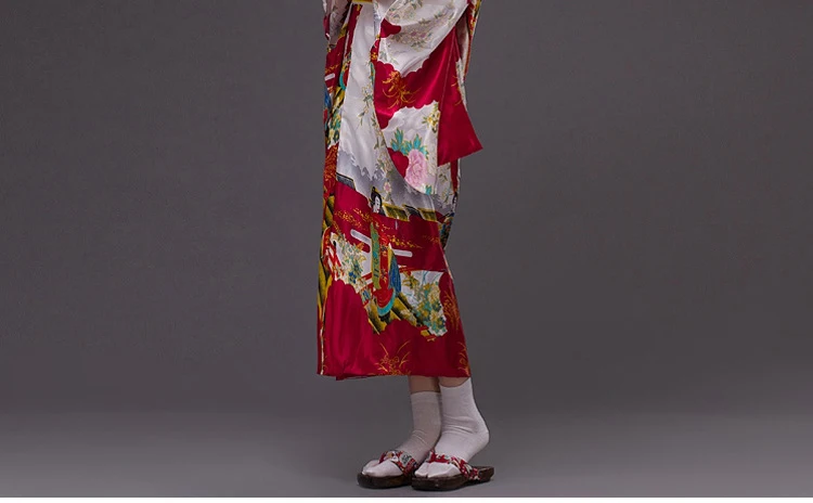 Японское традиционное кимоно женский халат Розовое Кимоно Косплей винтажная одежда платье японский стиль Национальные сценические