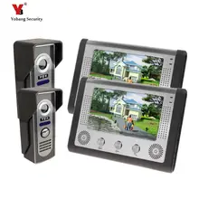 Yobang Security 7 inch TFT LCD Monitor Color Video Door Phone Rainproof Door intercom Video intercom for villa Home Security