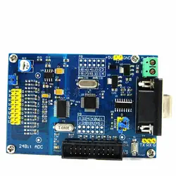 Высокая точность модуль сбора ADS1256 + STM32F103C8T6 промышленных Управление развитие обучение совета 24 бит АЦП Питание