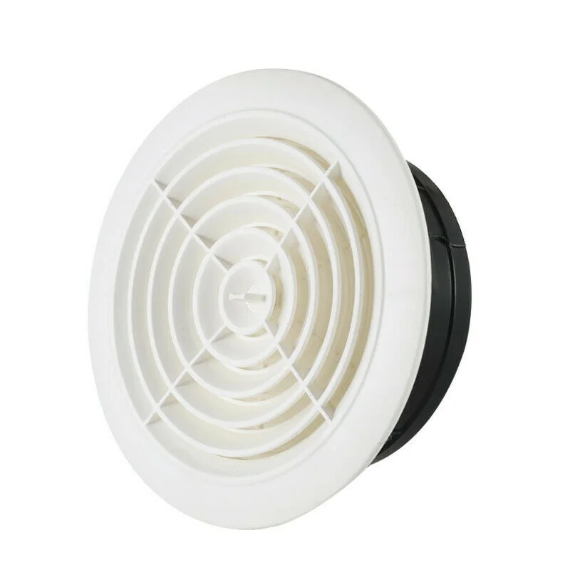 Grille Ventilation Cover | Vent Grille Bathroom | Abs Louver Grille Cover - Fan  Round - Aliexpress
