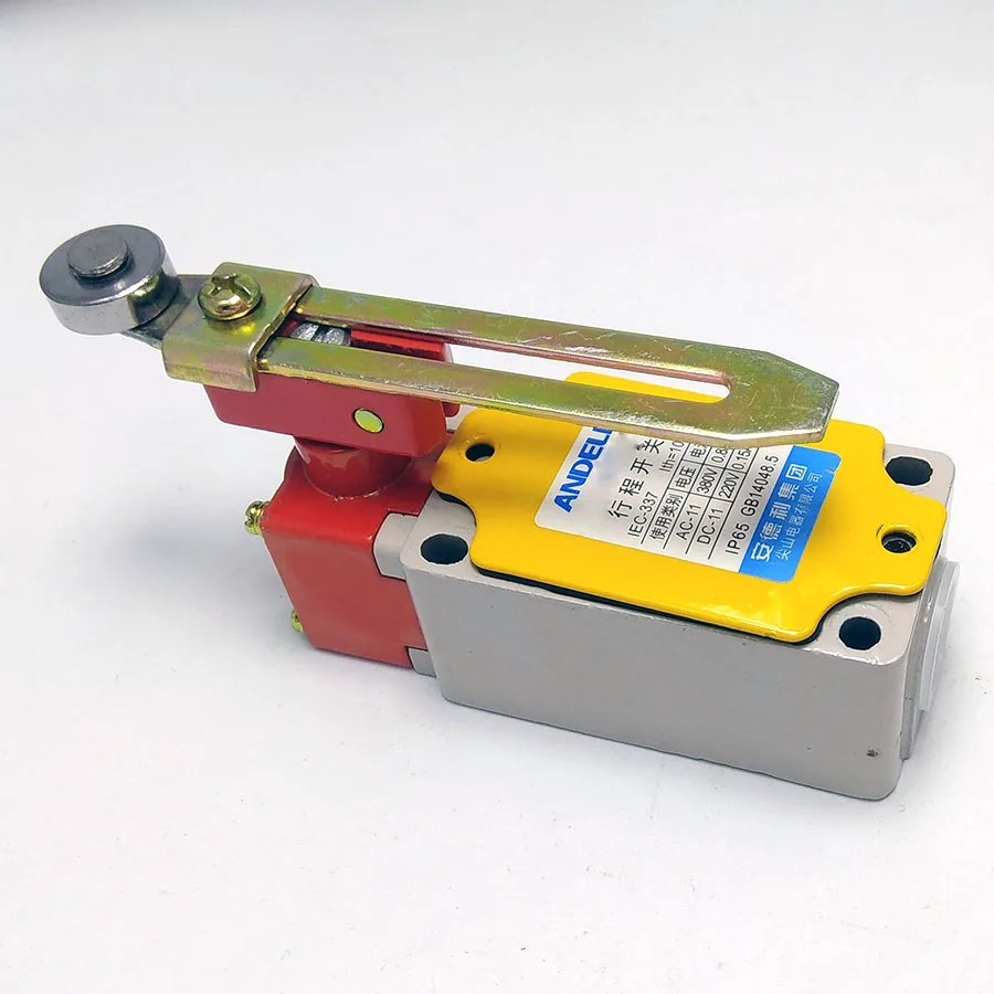 

Limit switch series door stop switch 380V AC 220V DC 1NC 1NO Momentary limit switch 3 position rotary switch