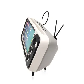 

Cute Mini HIFI Bluetooth Stereo Speaker Wireless Super Bass Speakers USB Charge Phone Holder JR Deals