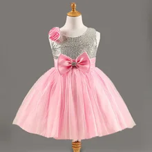 2016 Limited Hot Sale Girl Dress Summer High-grade Wedding Dresses Children Embroidered Party Dresse Bridesmaid Dress100-140cm