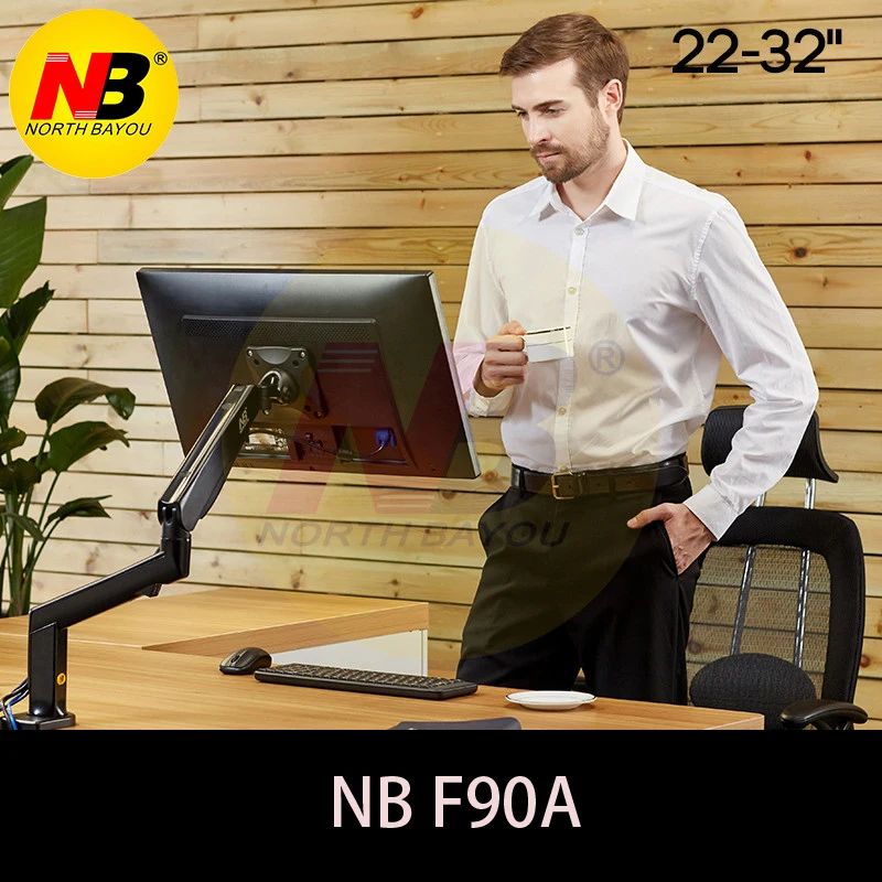 NB F90A полное движение 22 32 дюймов экран монитор deHolder Механическая Весна длинный