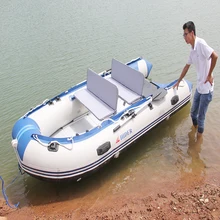 8 passager надувная резиновая лодка 400 см/420 см/520 см/560 см rofting рыболовная резиновая лодка с CE и мотором