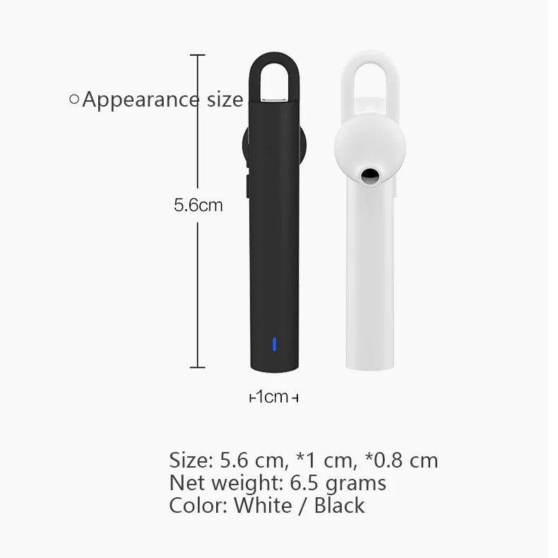 Оригинальная Bluetooth гарнитура Xiaomi 4 1 Youth Edition супермаленькие стерео наушники с