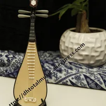 Миниатюрная модель Pipa Реплика с подставкой и чехол Mini lute мини музыкальный инструмент украшения китайские традиционные подарки