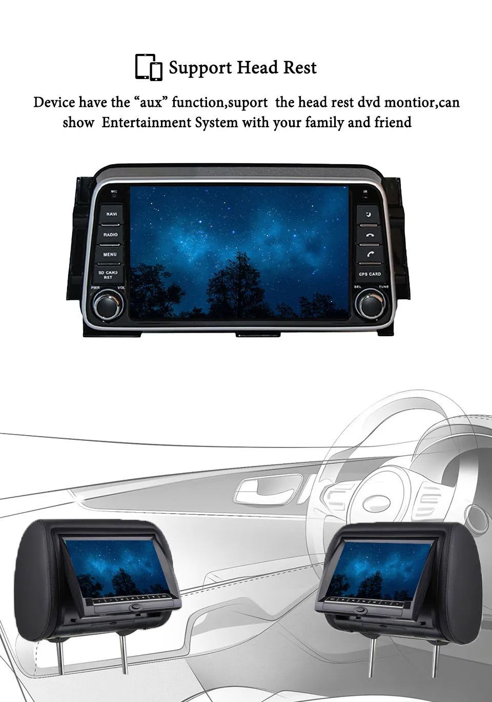 Cheap 8" HD Android 9.0 Car DVD For NISSAN Kicks 2014- /Micra 2017- 2018 Stereo Radio GPS Navigation Audio Video Free Backup Camera 12