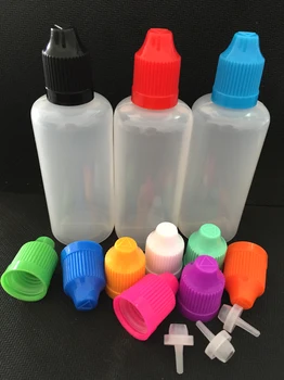 

Cheapest PE Plastic Dropper Bottles 30ml 50ml 60ml 100ml 120ml Empty Needle Bottle With Child Proof Caps for E Liquid E-juice