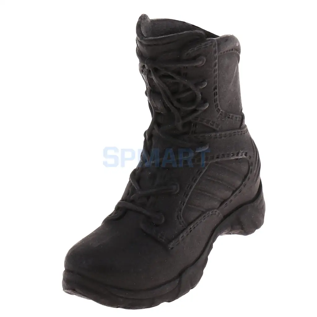 1/6 Scale Policewoman Military Shoes Model Combat Boots Tactical Boots for 12" Female Soldier Body Action Figure Accessories