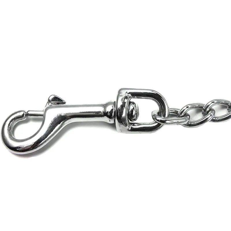 SYDZSW Heavy Duty Metal Chain Double Pet Dog Clip Leash Coupler No Tangle Two Dog Leash Coupler 40cm60cm4