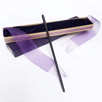 

New Arrive Metal Iron Core Ginny Weasley Wand Magic Magical Wand Elegant Ribbon Gift Box Packing