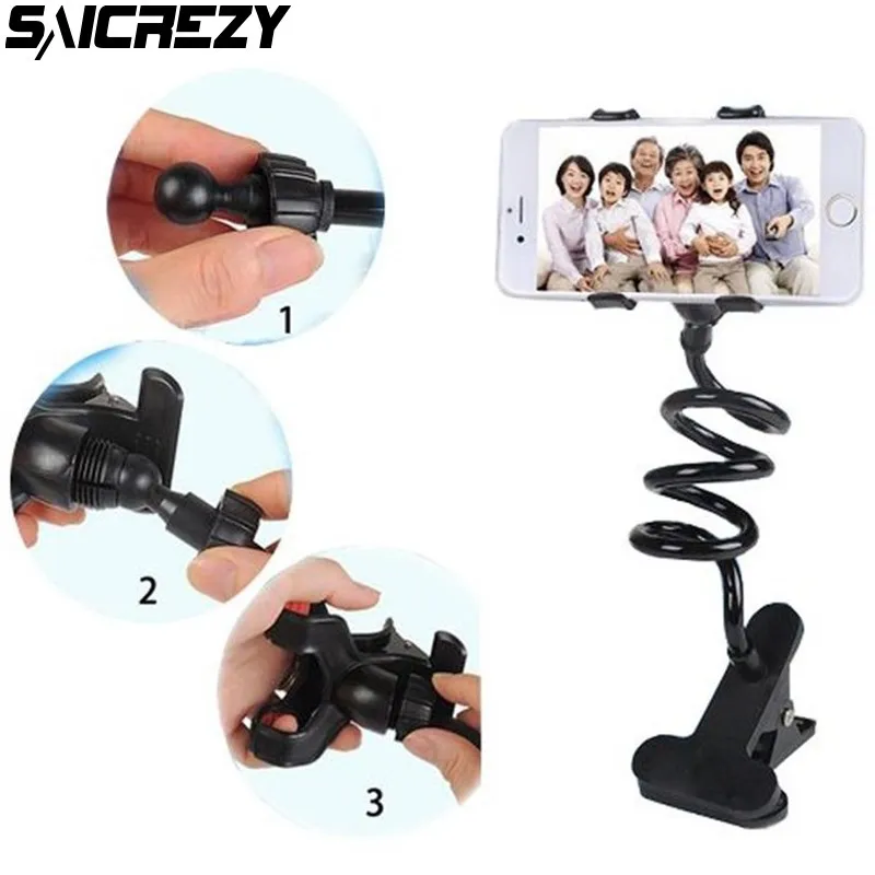 Phone Gimbals Lazy bedside Bed Car Decoration Bracket Phone Holder