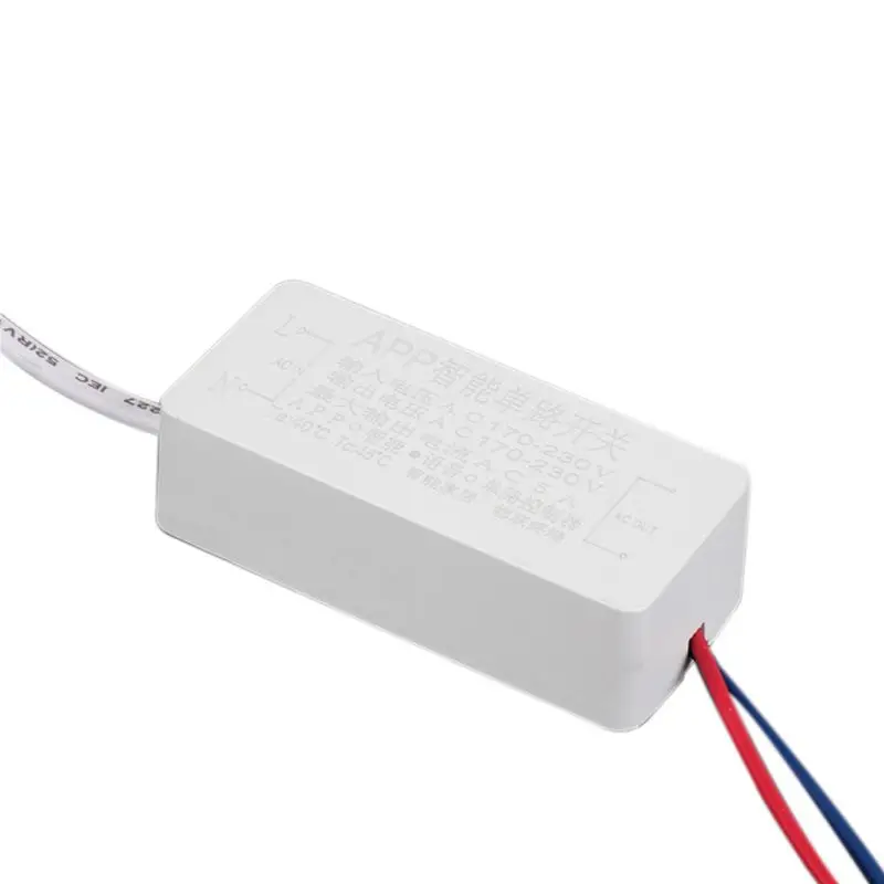 

AC 170-230V 5A Smart Wireless App Bluetooth Remote Control ON OF Switch for LED Light Lamp Electric Fan and more