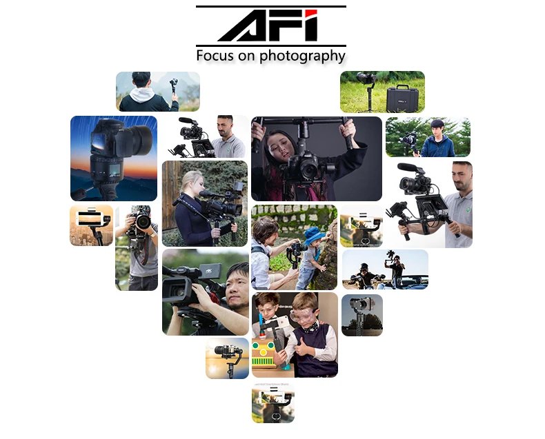 AFI V3 3-осевой Gimball Dslr стабилизатор для телефона ручной смартфон для Iphone X, 8 Plus, 8, 7, 6 samsung S9 S8 S7 и экшн Камера