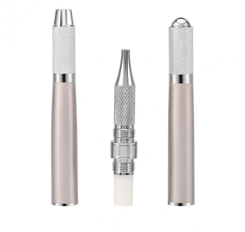 Двухголовая ручка для татуажа бровей Microblading Blade Needle Pen Semi Permanent Eyebrow Lip Tattoo Machine Manual Makeup Tool