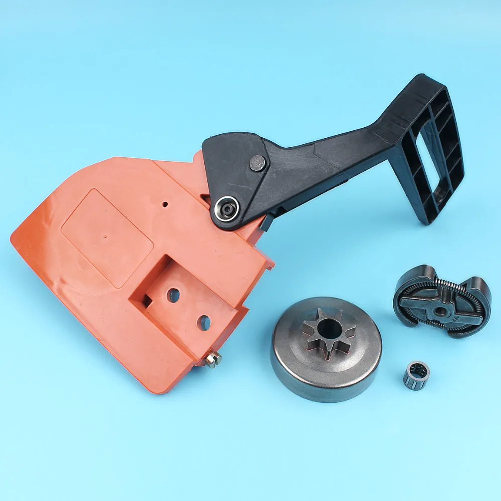Sprocket Clutch Chain Brake Handle Cover Clutch Drum Kit For HUSQVARNA
