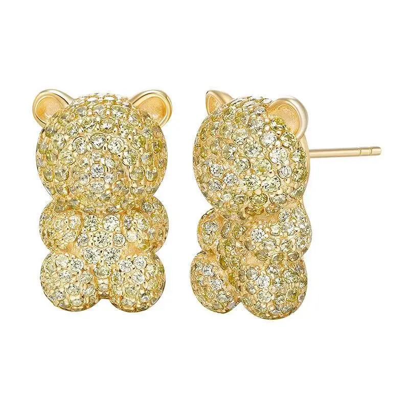 Buy Lovely 925 Sterling Silver Blingbling Zircon 3D