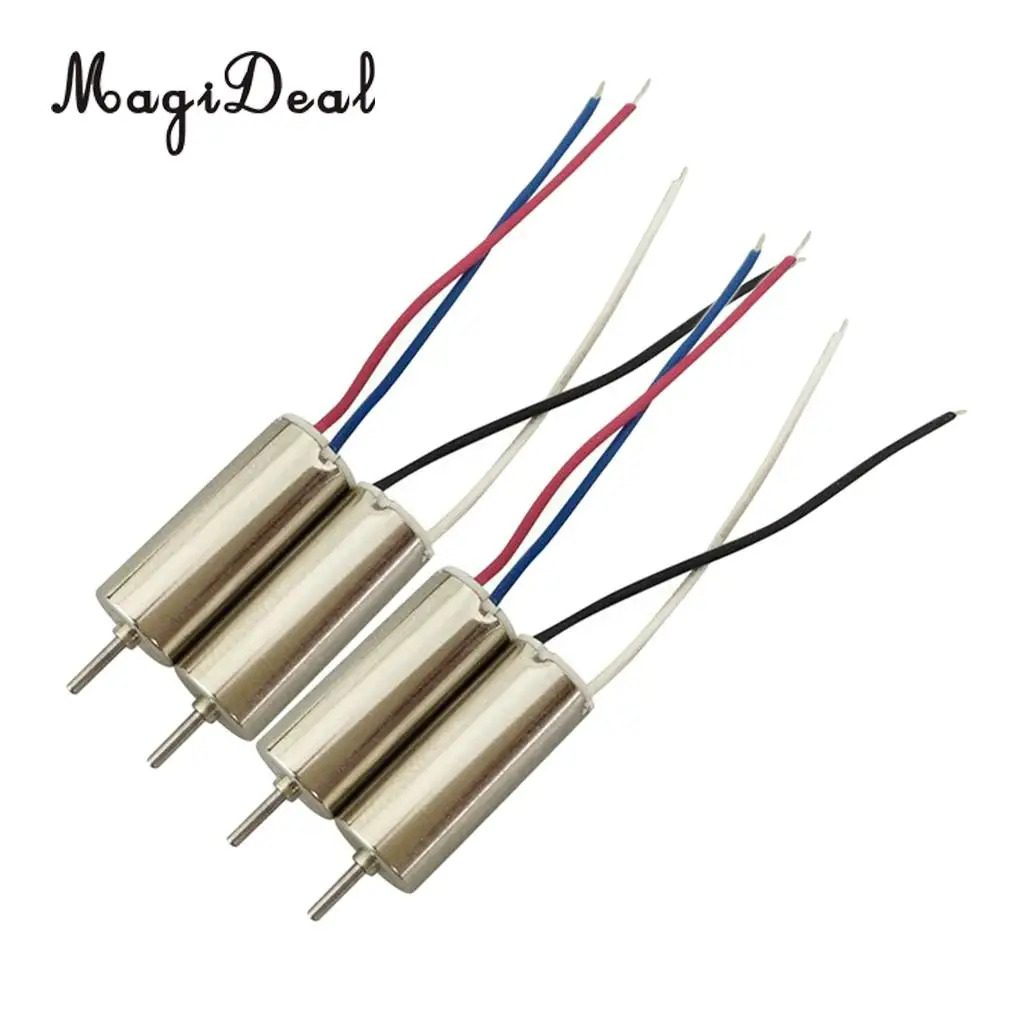 MagiDeal 4Pcs CW CCW Motor Electrical Machine for SYMA X20 X20W RC Drone Quadcopter Spare Parts Accessories