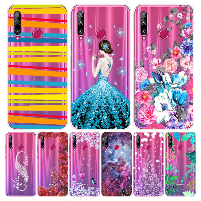 For Honor 10i Case HRY-LX1T Silicone tpu Back Cover Phone Huawei Honor10i 10 i 6.21 inch Fundas Bag |
