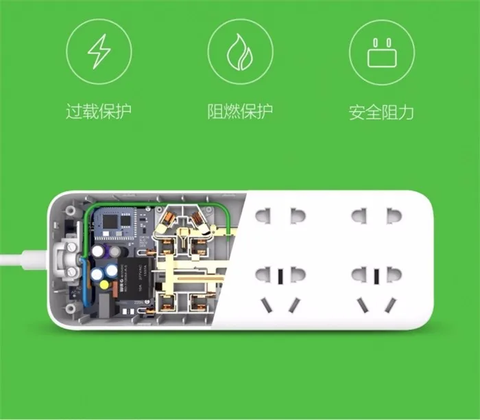 Original Xiaomi Mijia Smart Power Socket Plug with Wifi APP Remote Control Smart Home for EU US UK Plugs Adaptors  (11)