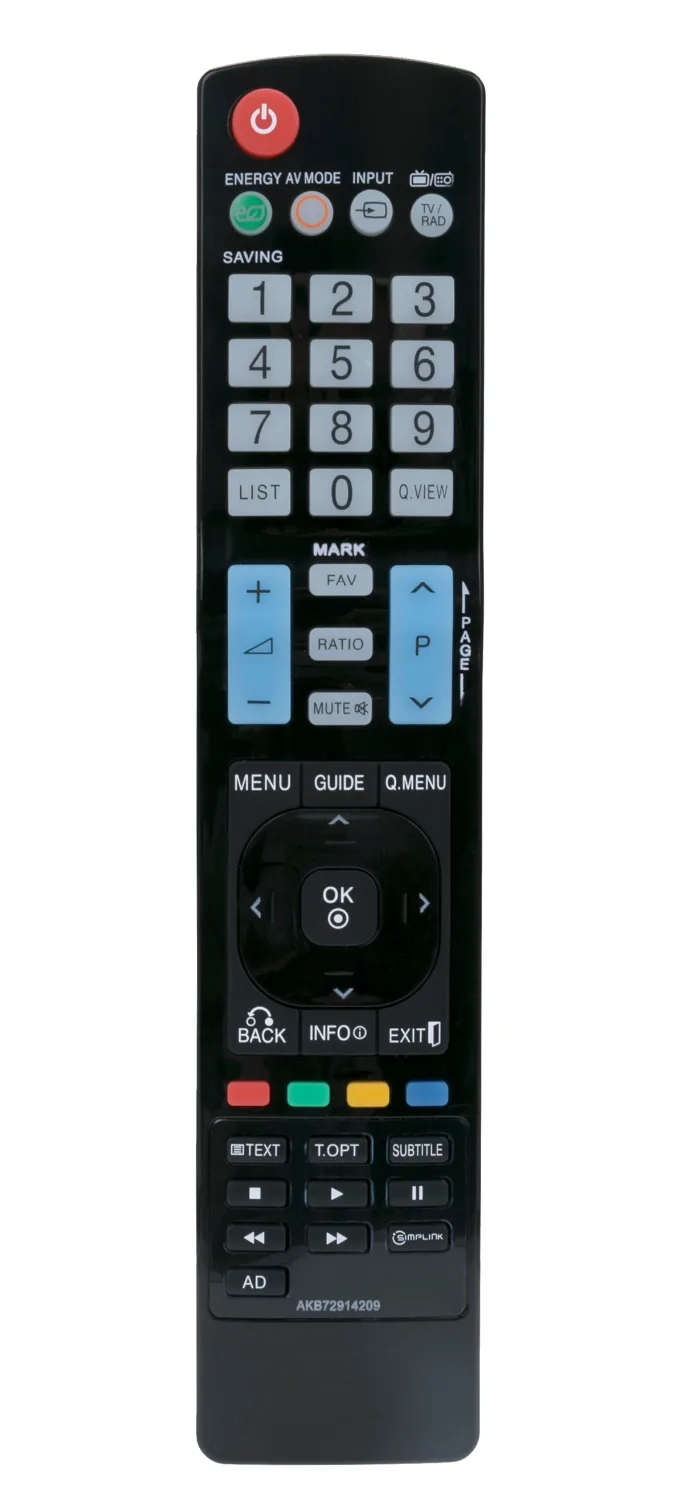 Новый пульт дистанционного управления AKB72914209 подходит для LG Plasma TV 42PJ550 42PJ650 50PJ350