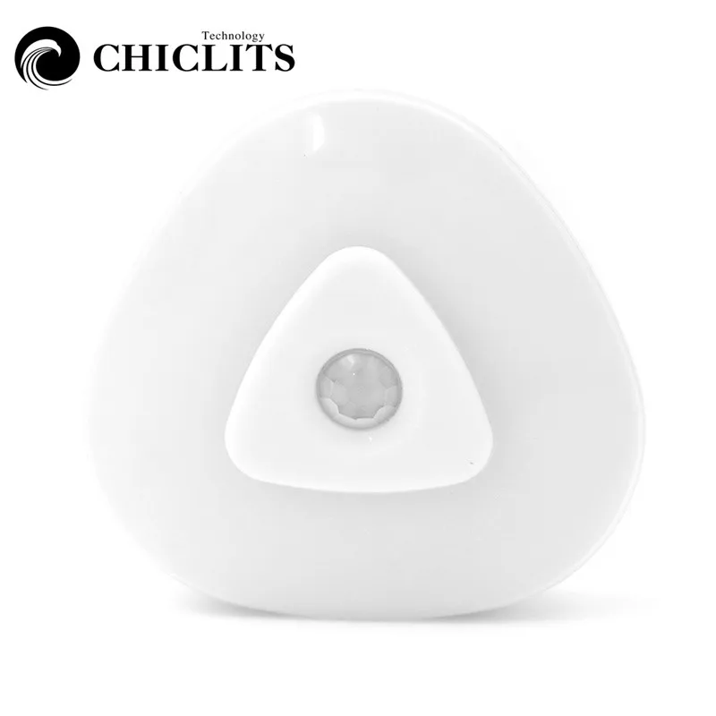 

CHICLITS Motion Sensor LED Infrared Wall Lamp Night Light Battery Powered Porch Lamp Outdoor Lighting Human Sensor Light