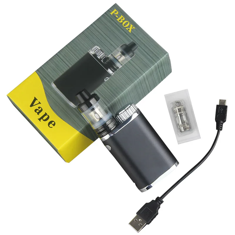 Kingfish P-BOX Kit Top filling 2ml Atomizer Subox Mini Vape Kit vaporizer Box Mod 50w Weipa Istick Pico Electronic Cigarette kit Kingfish P-BOX Kit Top filling 2ml Atomizer Subox Mini Vape Kit vaporizer Box Mod 50w Weipa Istick Pico Electronic Cigarette kit