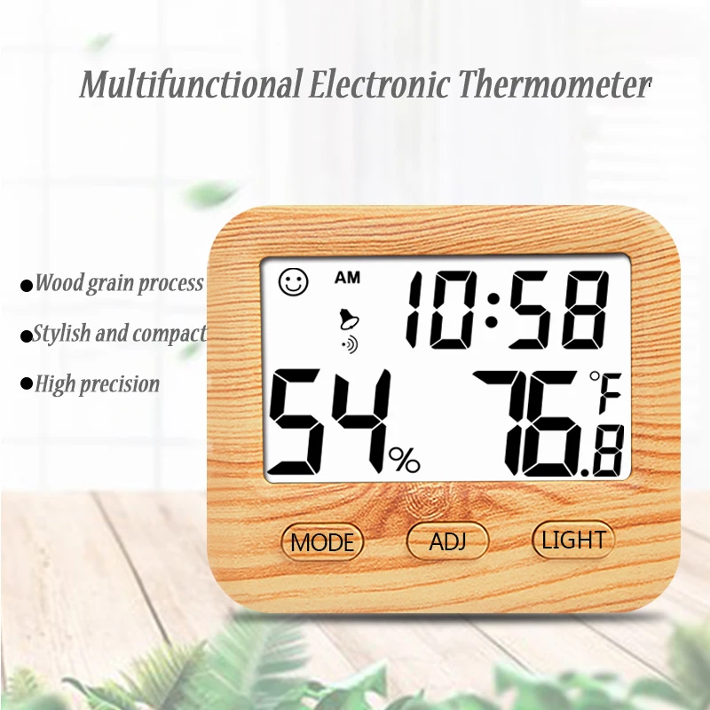 PANDUN для съемки в помещении ЖК-дисплей электронный Температура измеритель влажности цифровой термометр-гигрометр
