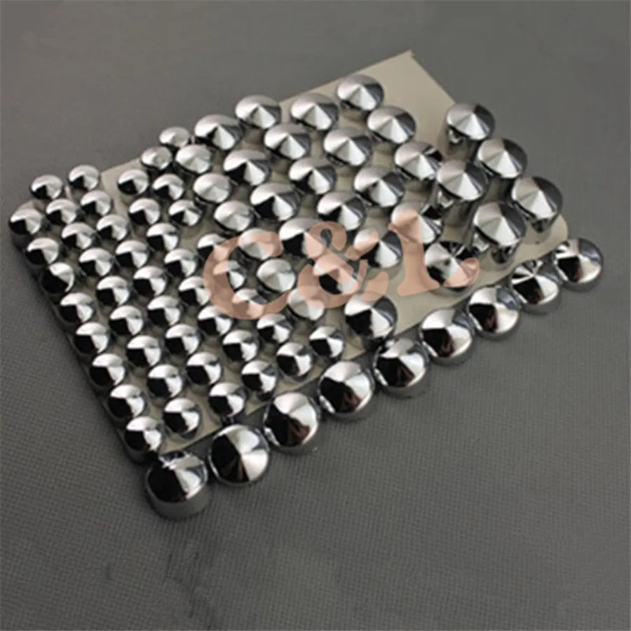 

Chrome Bolt Caps Topper Cover For Harley Twin Cam Road King FLH 1999-2006