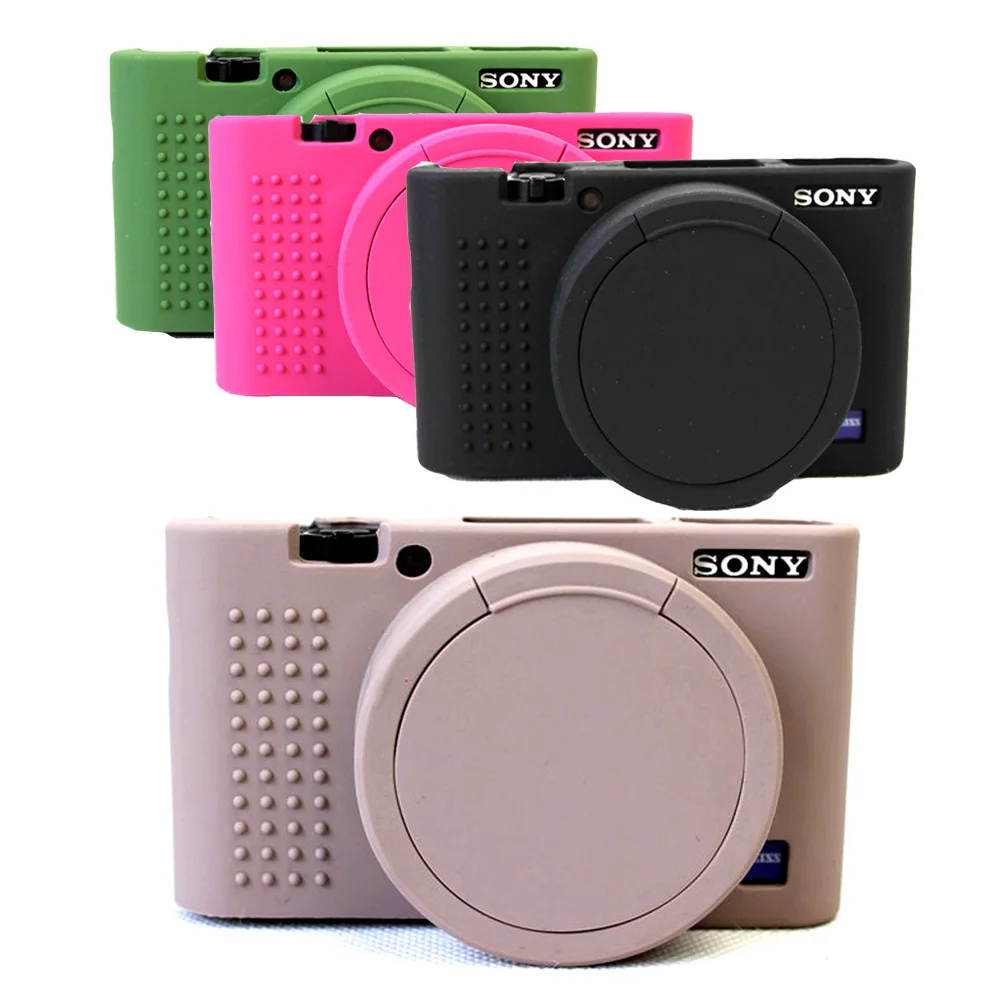 Goedkoop Zachte Siliconen Camera Case tas cover Skin voor Sony DSC RX100M3 RX100M4 RX100M5 RX100 V M5 RX100 IV M4 RX100III M3