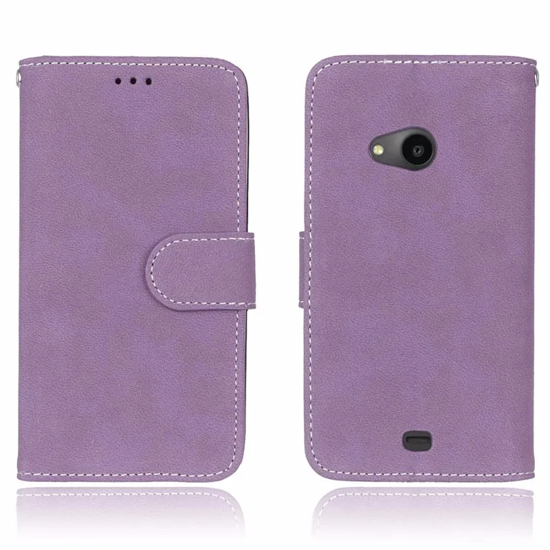 For Nokia Lumia 535 Case Luxury Wallet PU Leather Back Cover Phone Case For Microsoft Lumia 535 Dual SIM Case Flip Bag Skin (101)