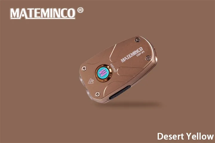 USB Перезаряжаемый Фонарик Mateminco CSF01 XP G3 + 395nm УФ светодиодный Макс. 450 лм дальность