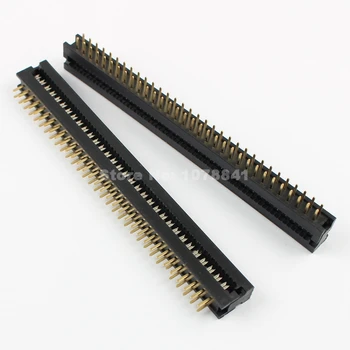 

50 Pcs Per Lot 2.54mm Pitch 2x32 Pin 64 Pin Male Header IDC Ribbon Cable Transition Connector