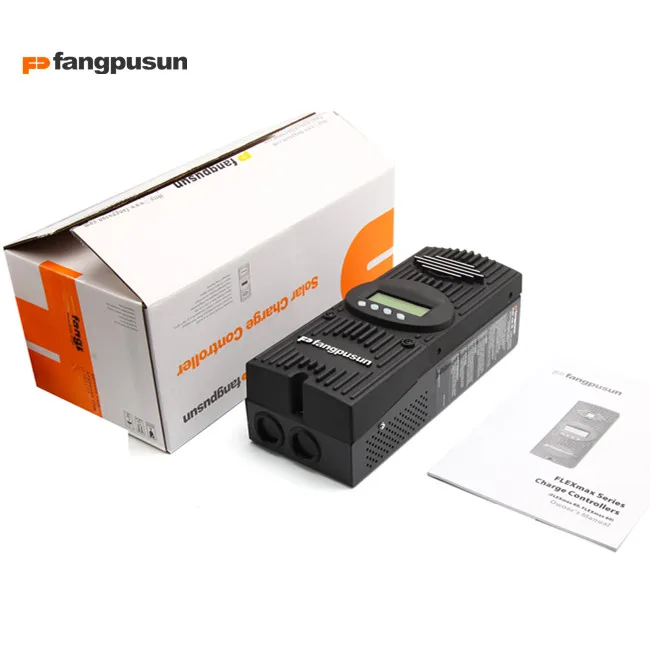 Fangpusun MPPT 60A FLEMAX Солнечный Контроллер заряда 12 в 24 36 48 60 В напряжение|Солнечные