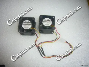 

Genuine For Sanyo Denki 9GV0412J3011 DC12V 0.60A 3pin 2*3wire 2*40X40X28MM Cooling Fan